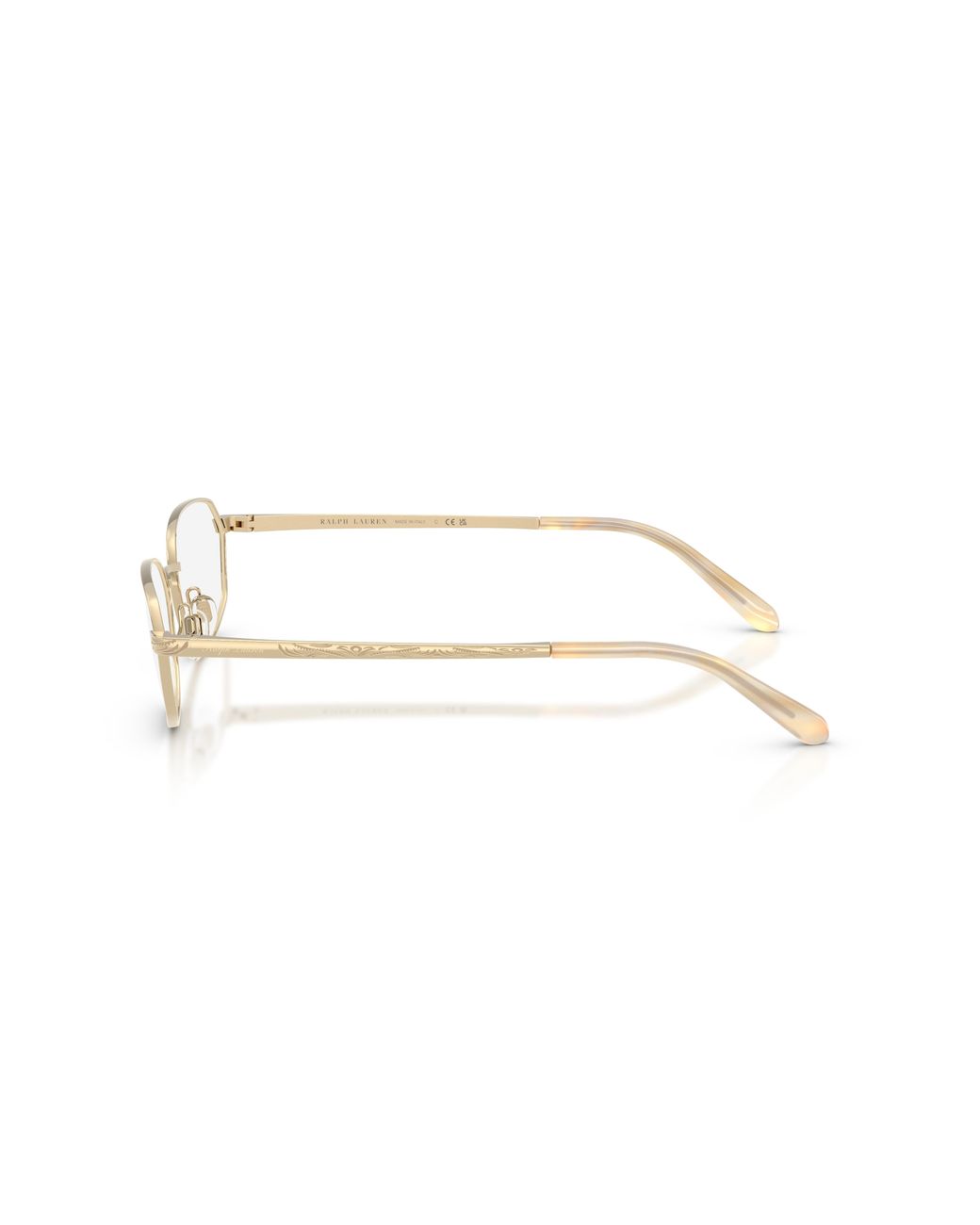 Ralph Lauren Black Rl5140 9116 Optical Frames Metal Transparent Geometric Normal