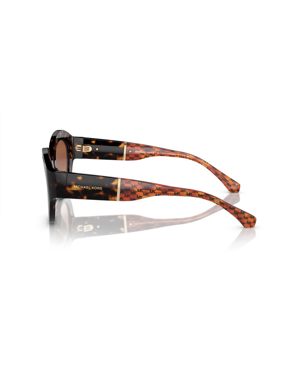 Michael Kors Black Mk2204U Brussels 300613 Sunglasses Acetate Cat Eye Normal Shaded