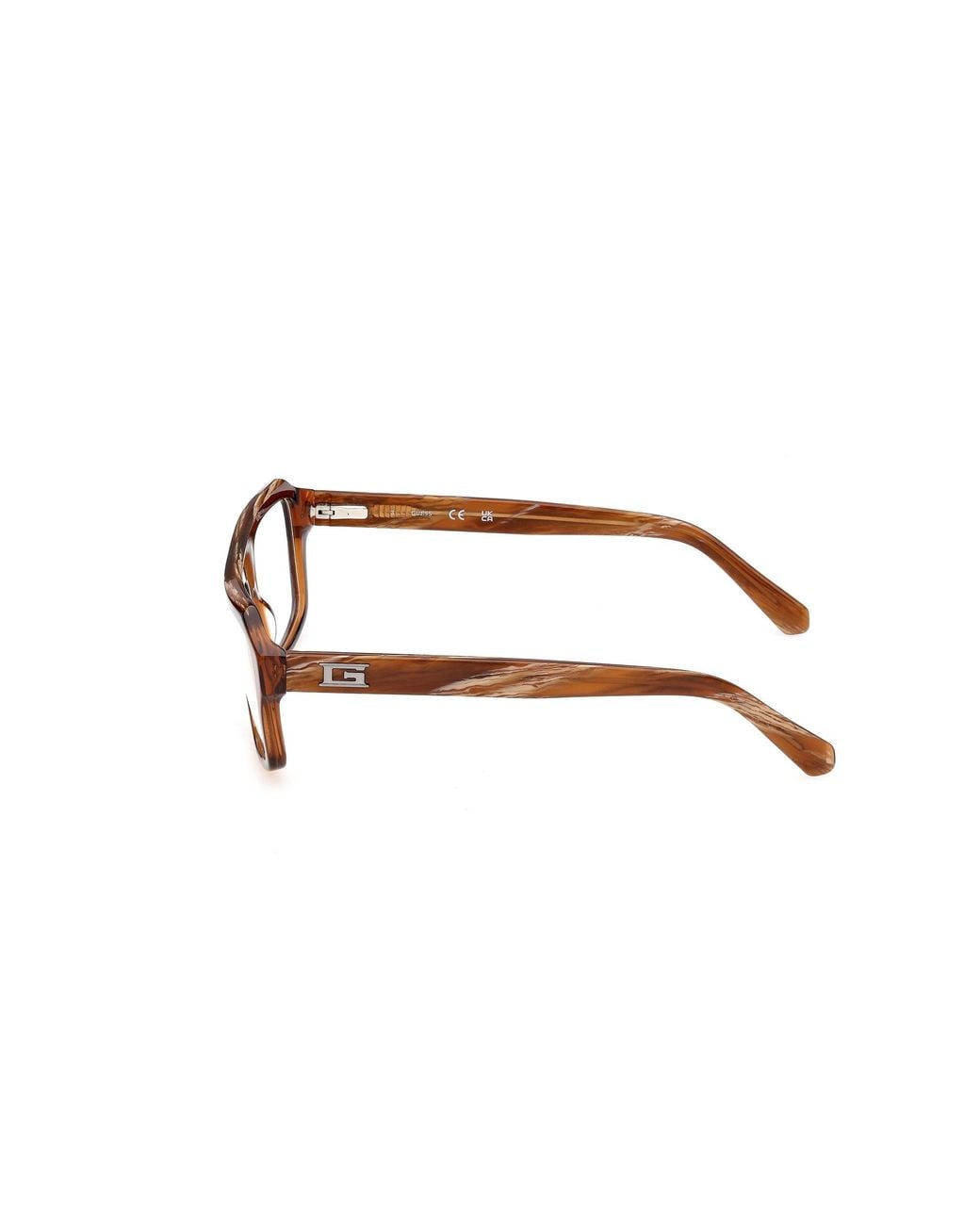 Guess Black Gu50451 48 Optical Frames Acetate Squared Normal for men