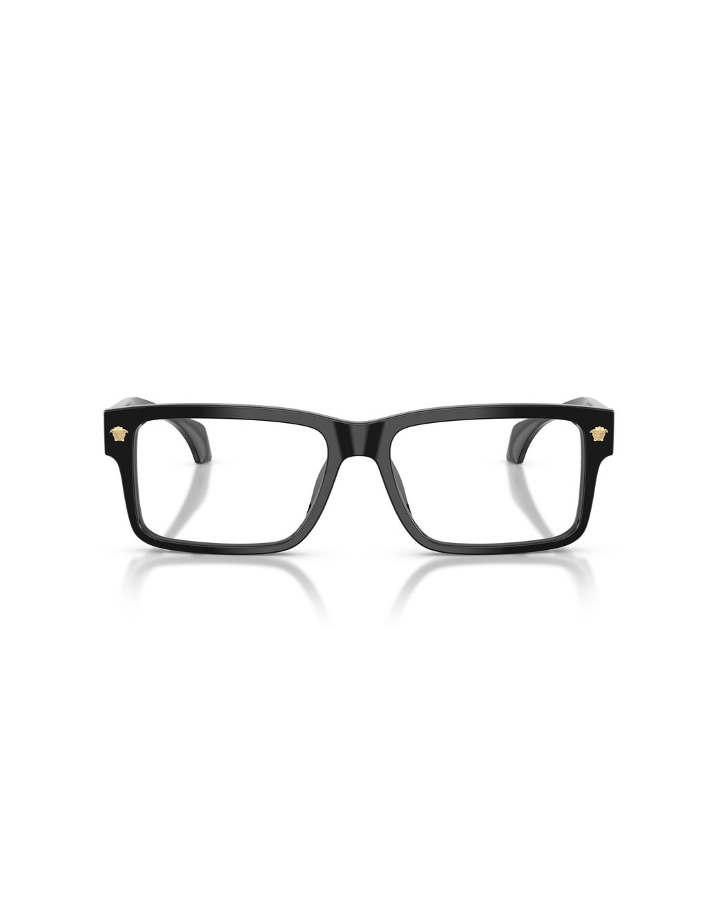 Versace Black Ve3391U Gb1 Optical Frames Acetate Transparent Squared Normal for men
