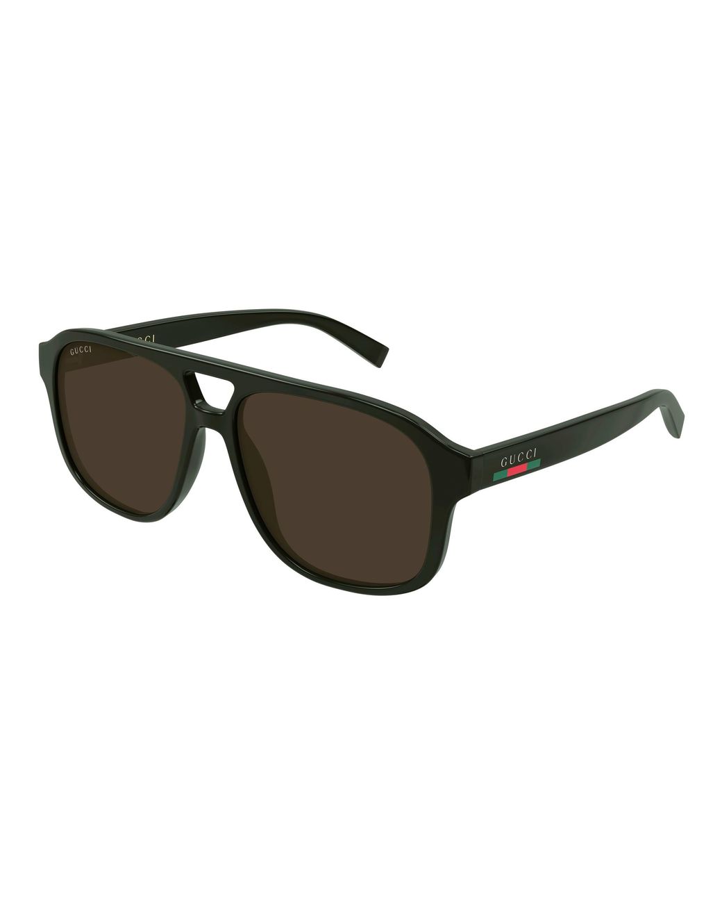 Gucci Black Gg1856S 007 Sunglasses Injected Pilot for men