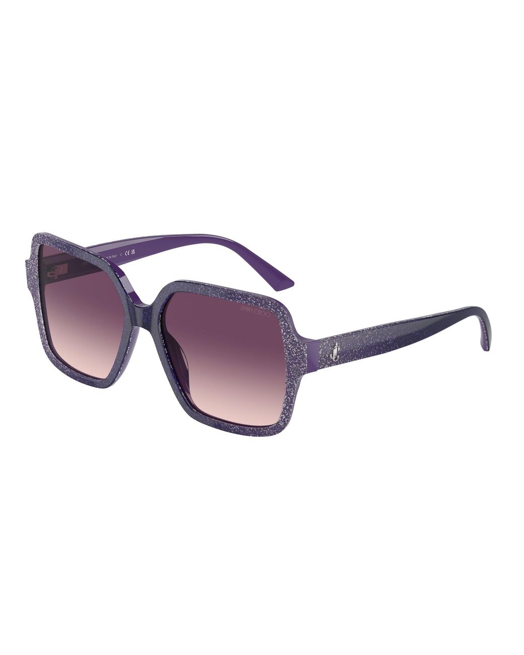 Jimmy Choo Black Jc5005 50447W Sunglasses Acetate Squared Normal Shaded