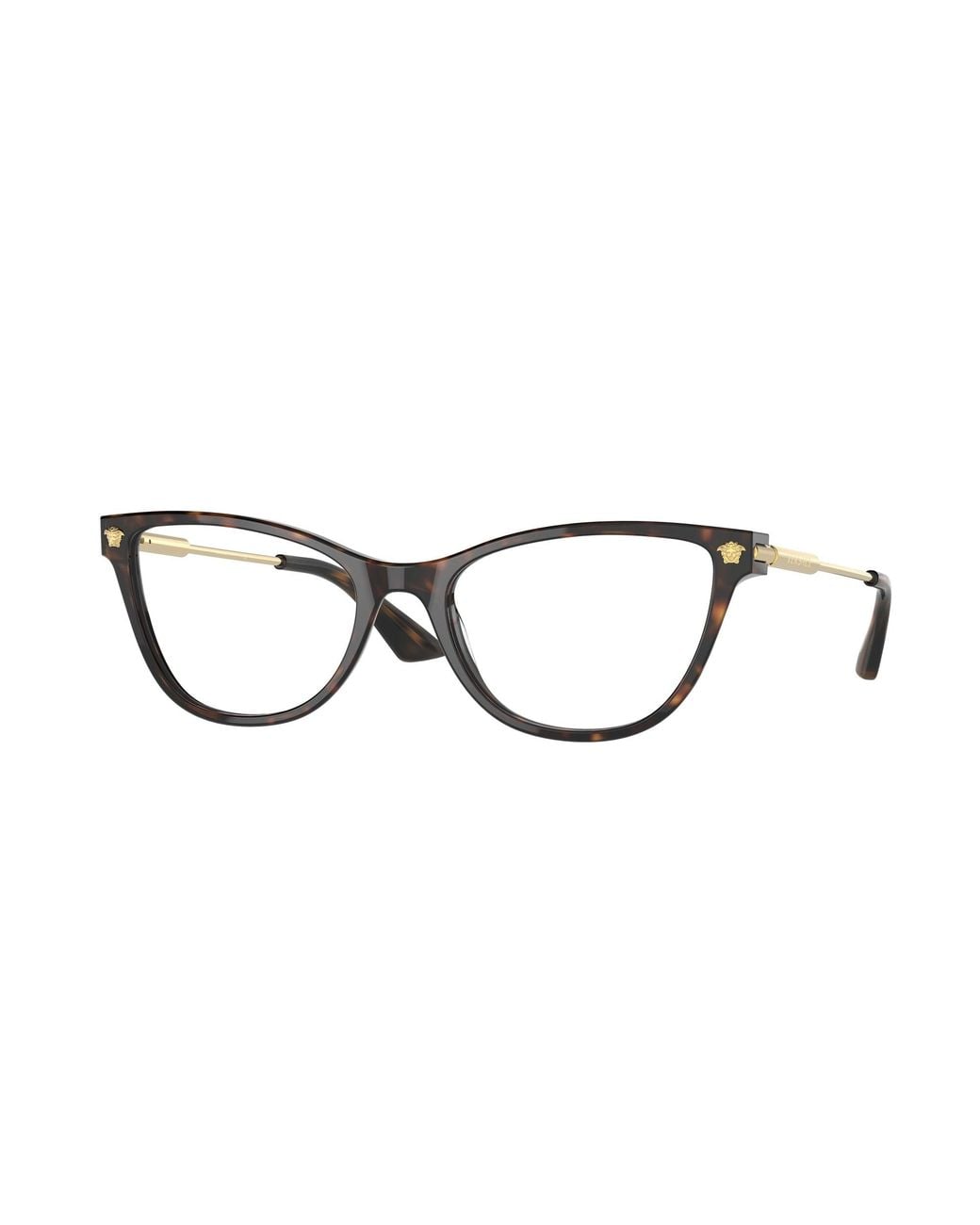 Versace Black Ve3309 108 Optical Frames Acetate Cat Eye Normal