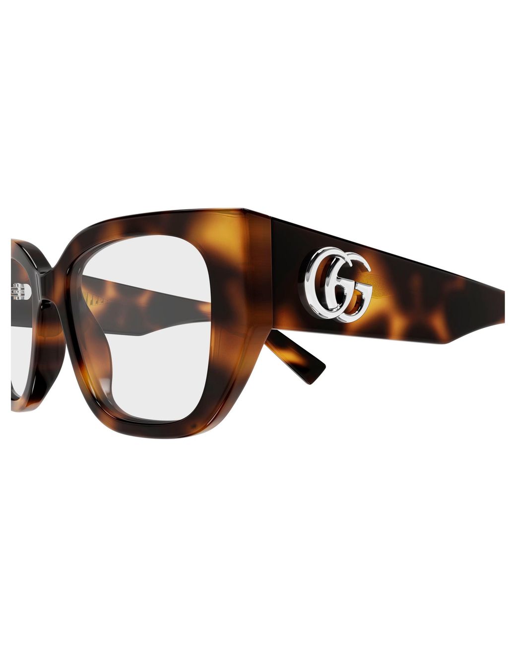 Gucci Black Gg1952O 002 Optical Frames Acetate Transparent Butterfly