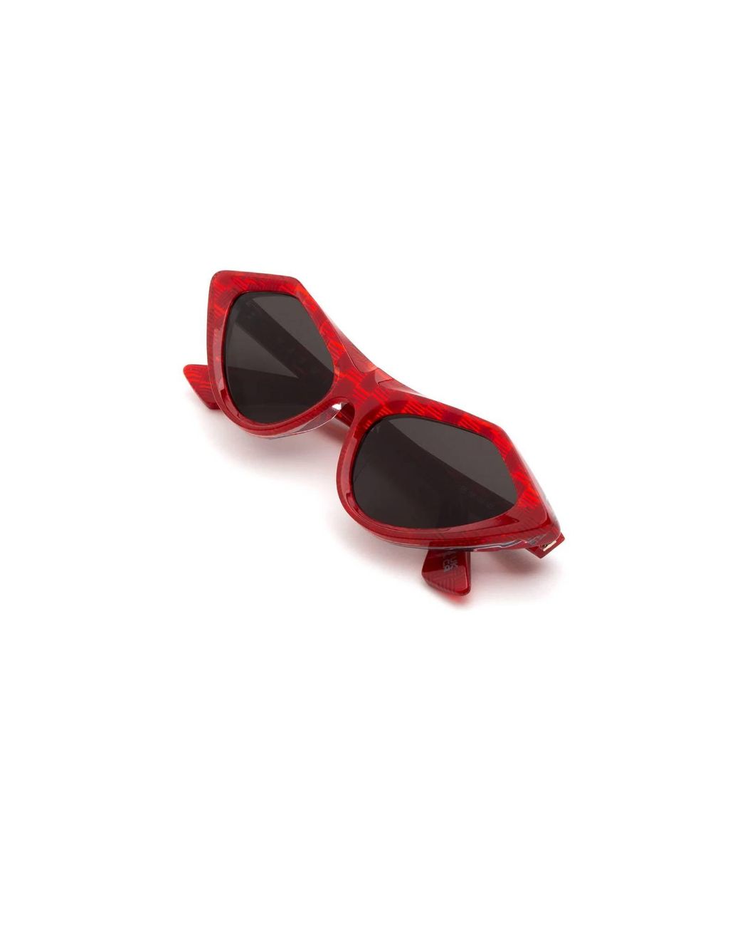 Marni Red Lre Tikbarri Comb Sunglasses Acetate Cat Eye