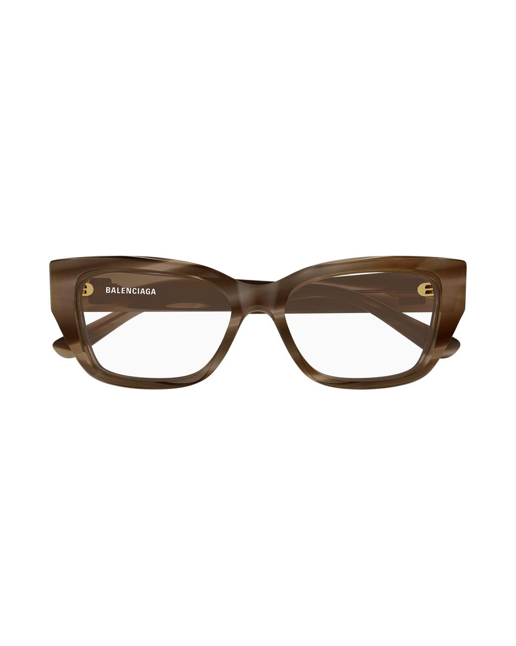 Balenciaga Black Bb0483O 004 Optical Frames Acetate Transparent Squared