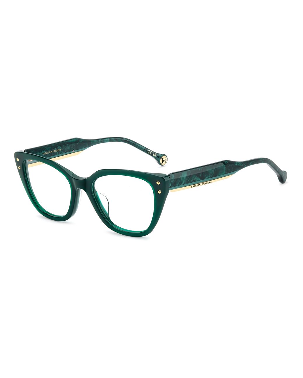 Carolina Herrera Black Her 0412/G 1Ed Optical Frames Acetate Squared Normal