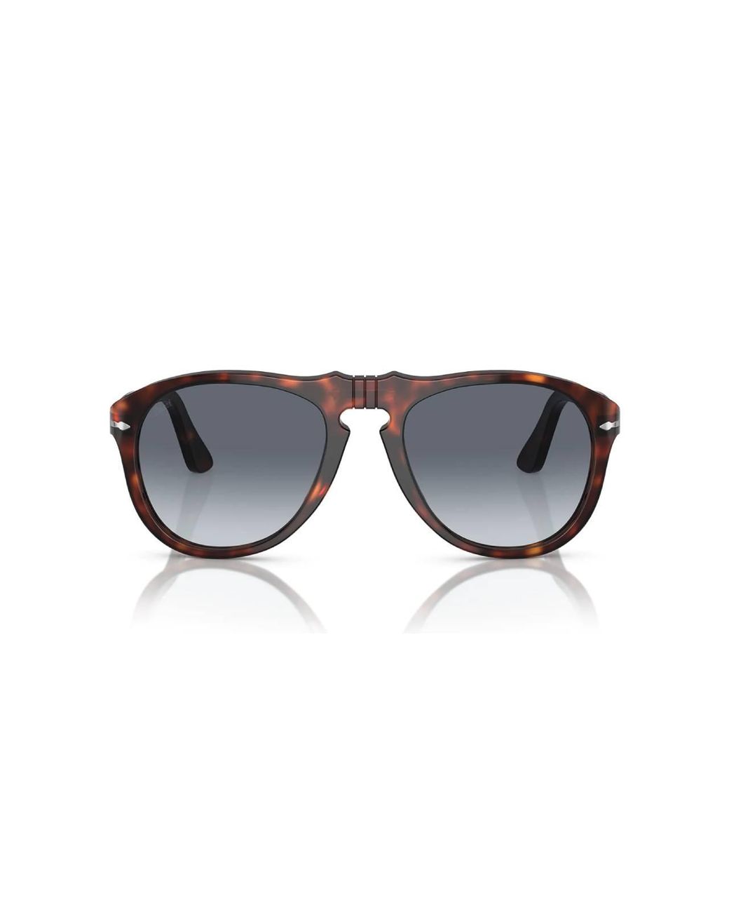 Persol Black Po0649 24/86 Sunglasses Acetate Pilot Normal Shaded for men