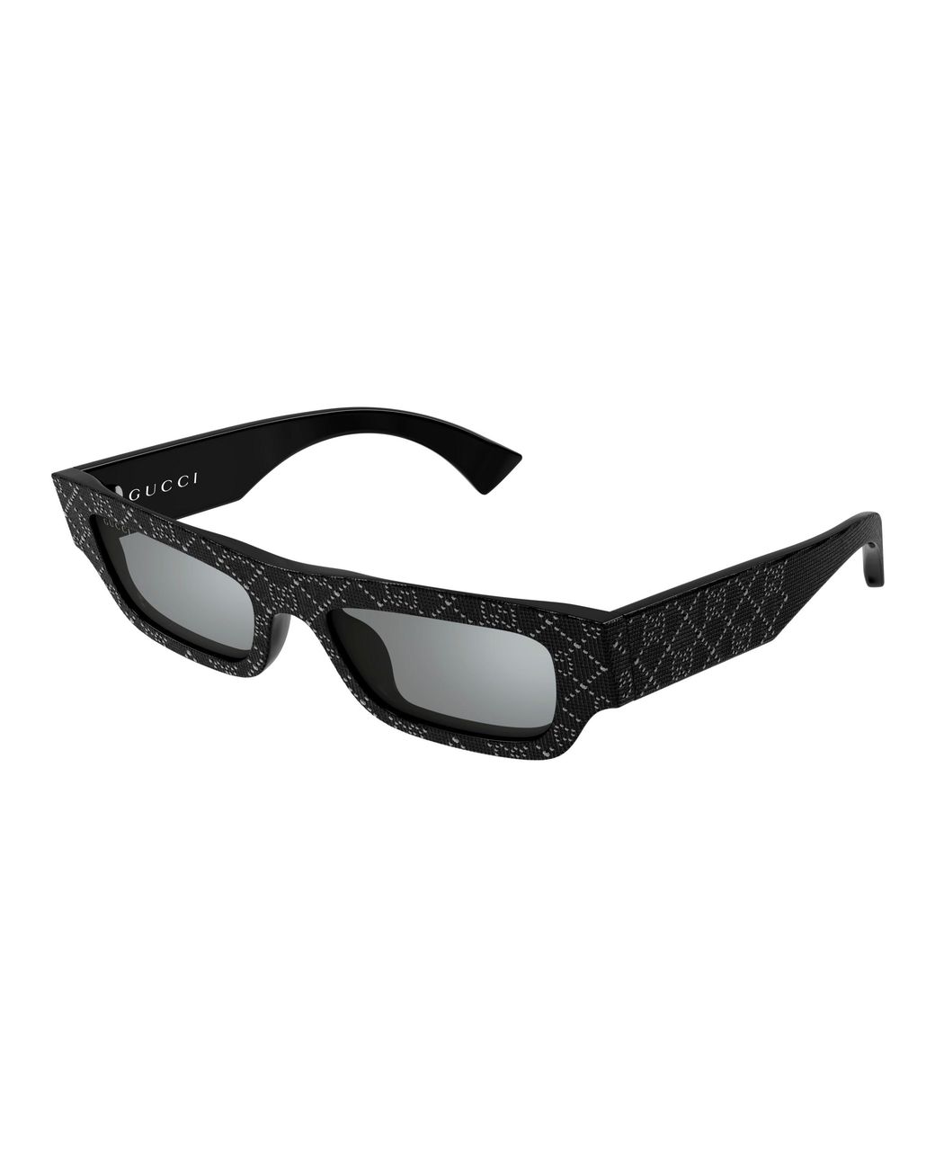 Gucci Black Gg1839S 006 Sunglasses Acetate Squared for men
