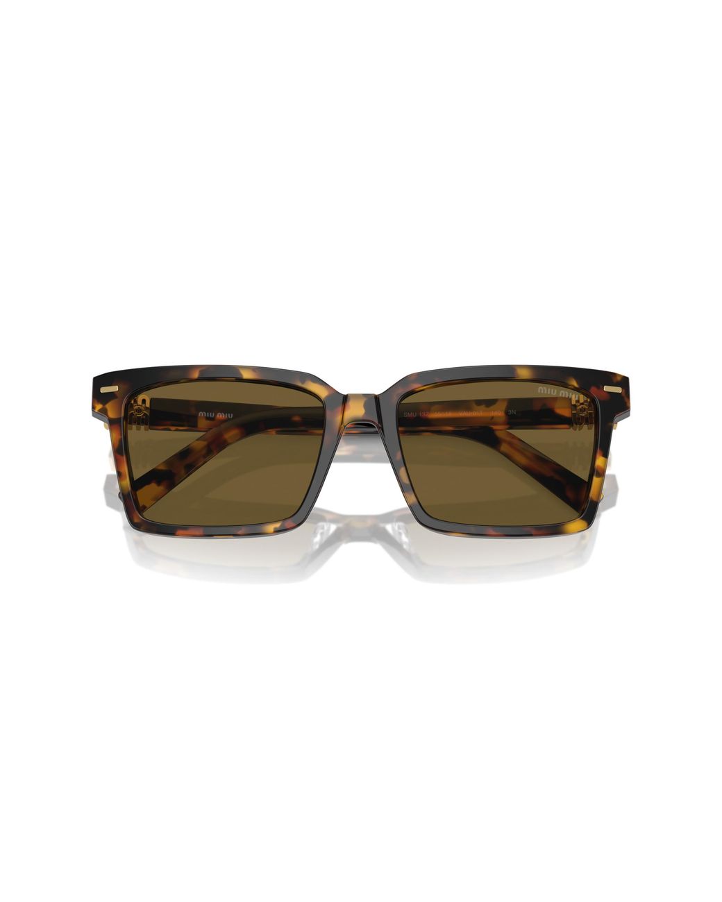 Miu Miu Black Mu 13Zs Vau01T Sunglasses Acetate Squared Normal