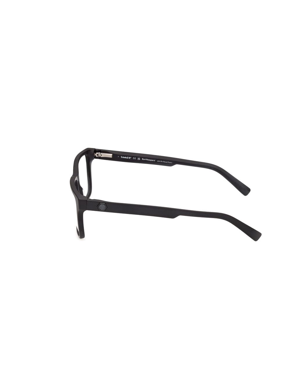 Timberland Black Tb50126 2 Optical Frames Acetate Squared Normal for men