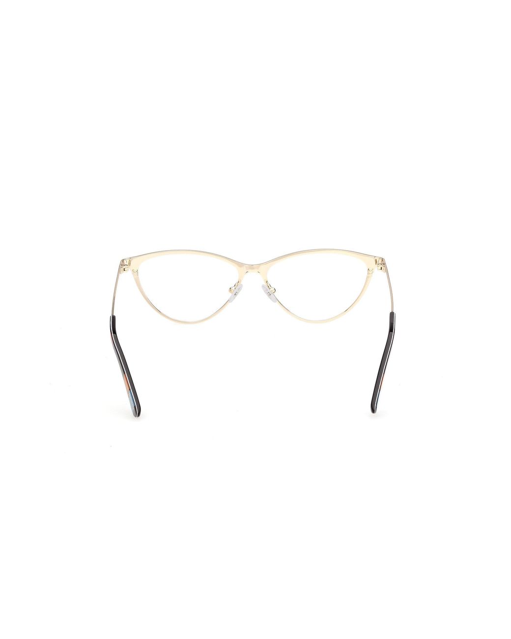 Emilio Pucci Black Ep5280 005 Optical Frames Metal Cat Eye Normal