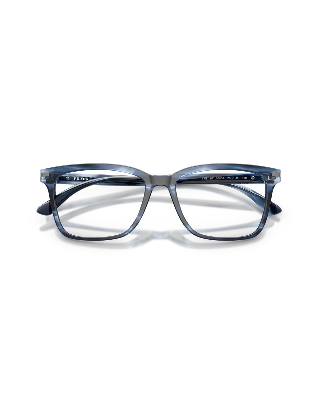 Prada Black Pr 14Wv 26F1O1 Optical Frames Acetate Squared Normal for men