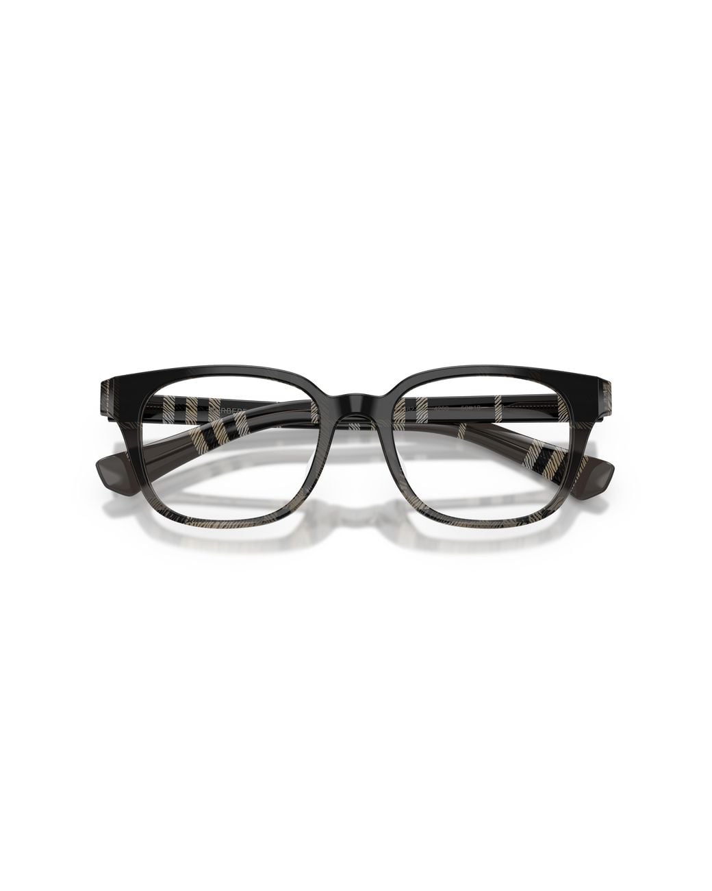Burberry Black Be2462D 4200 Optical Frames Acetate Transparent Squared Normal