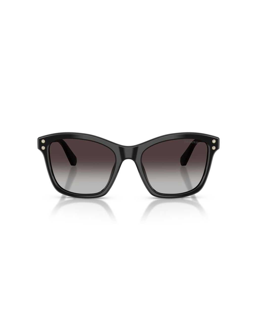 Swarovski Black Sk6063 10018G Sunglasses Acetate Squared Normal Nuanced
