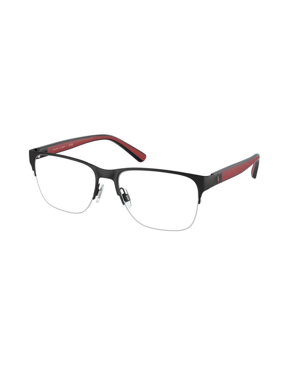 Polo Ralph Lauren Black Ph1228 9223 Optical Frames Metal Pillow Normal for men