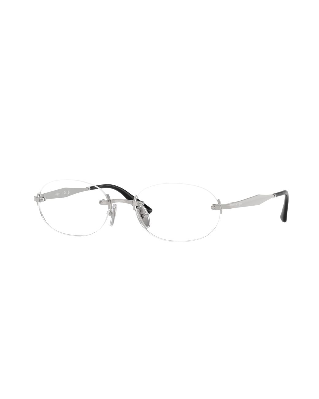 Vogue Eyewear Black Vo4343 323 Optical Frames Metal Round Normal