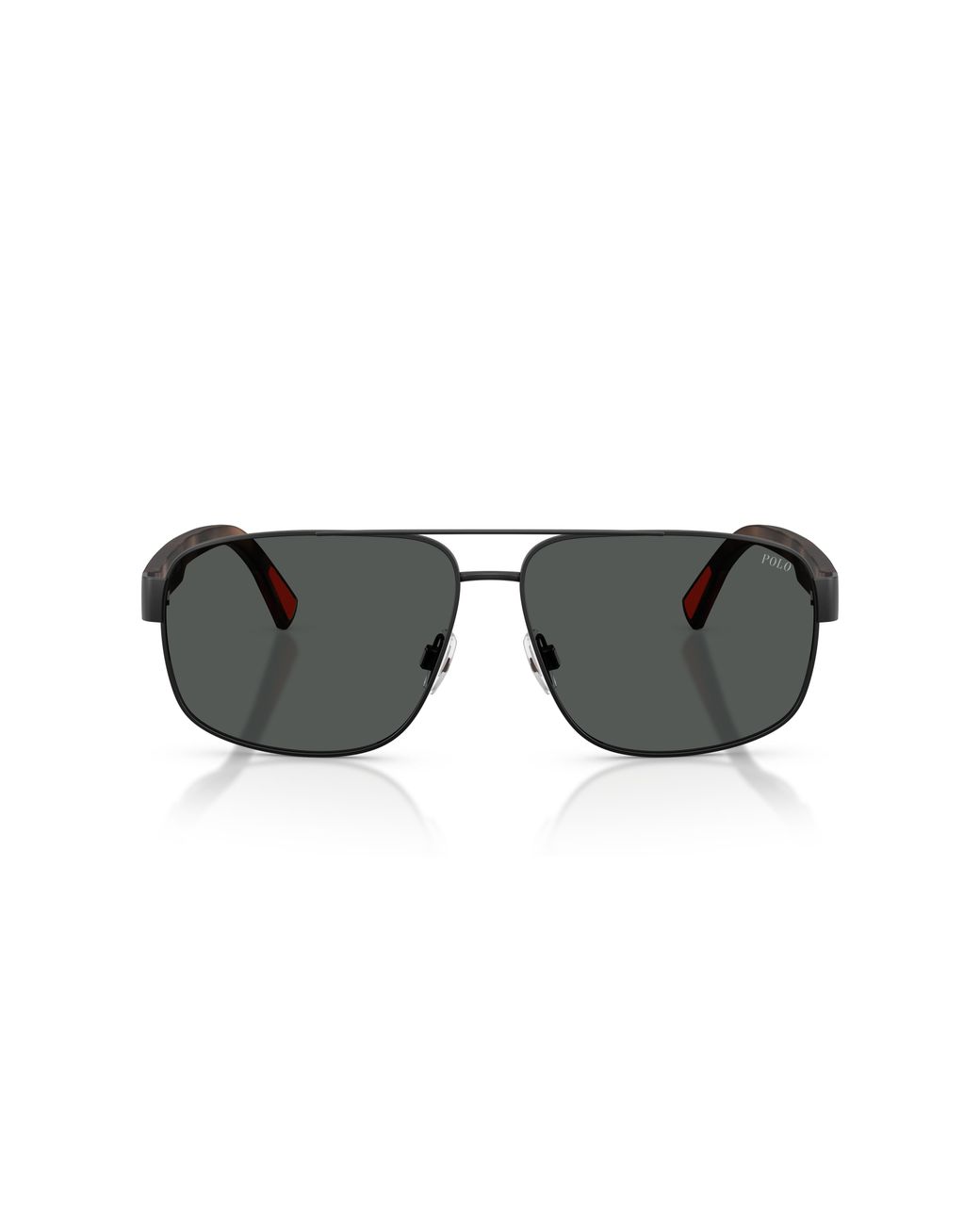 Polo Ralph Lauren Black Ph3165 930487 Sunglasses Metal Pilot Normal for men