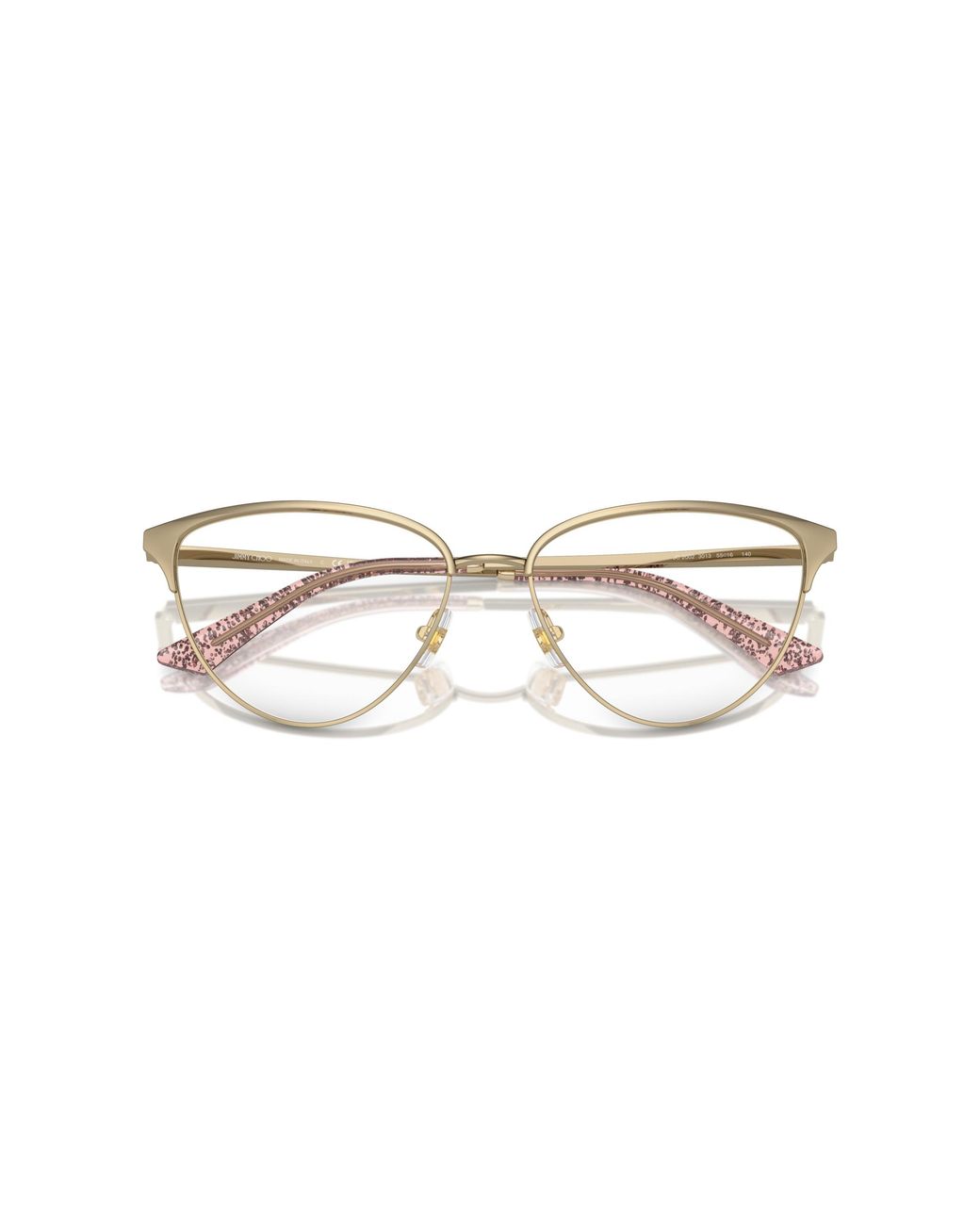 Jimmy Choo Black Jc2002 3013 Optical Frames Metal Cat Eye
