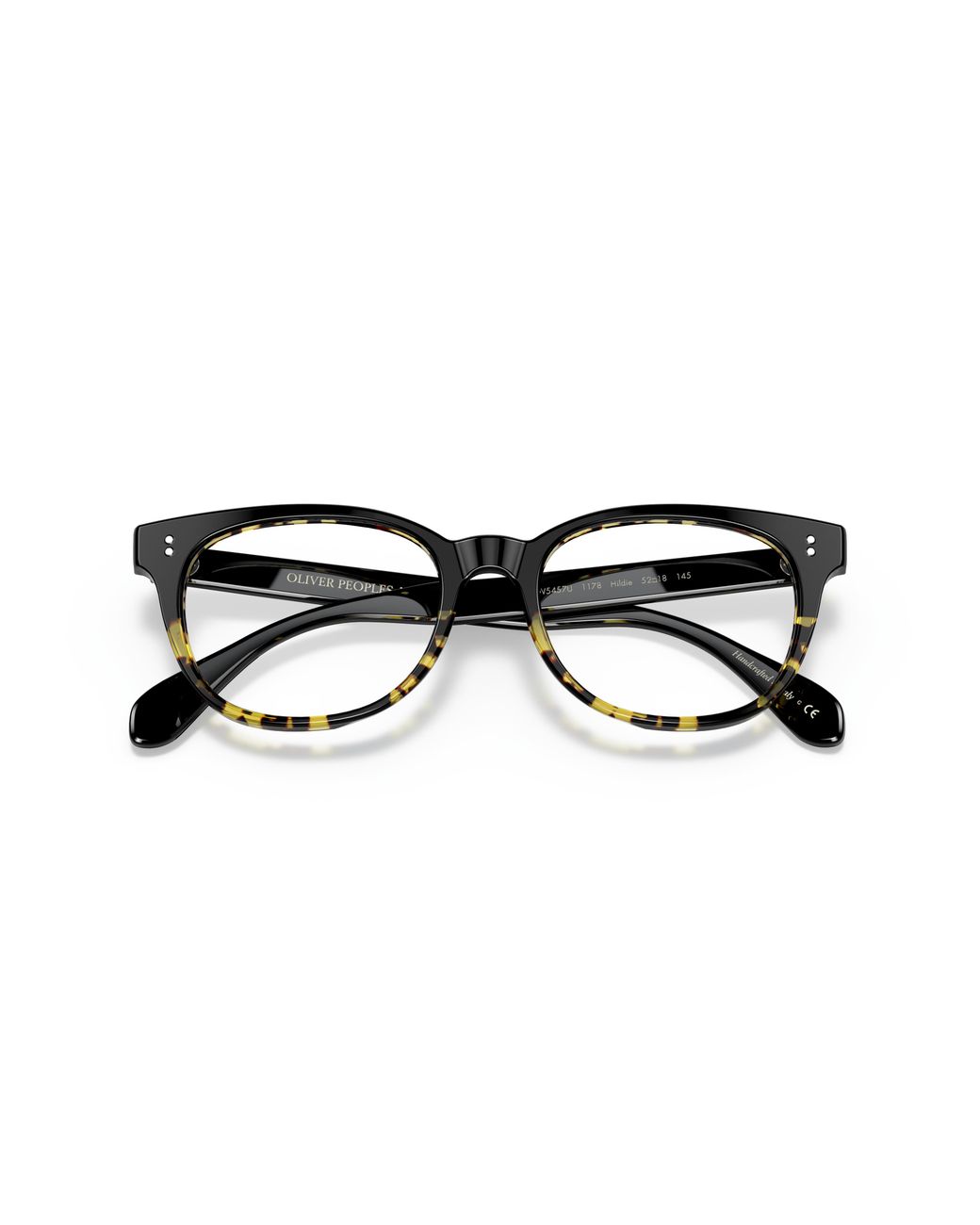 Oliver Peoples Black Ov5457U Hildie 1178 Optical Frames Acetate Transparent Pillow Normal