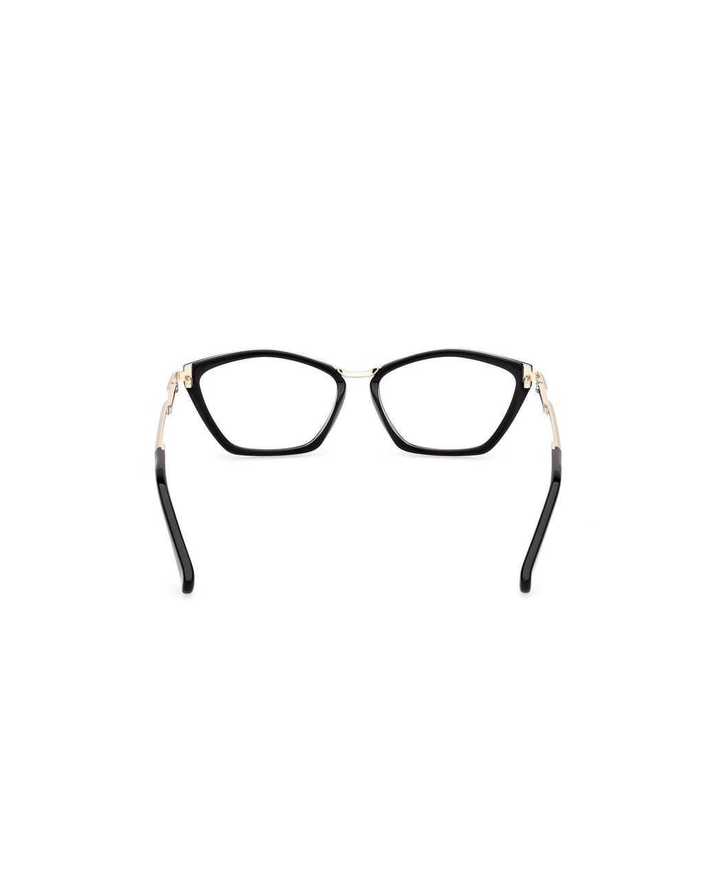 Max Mara Black Mm5152 001 Optical Frames Acetate Round Normal