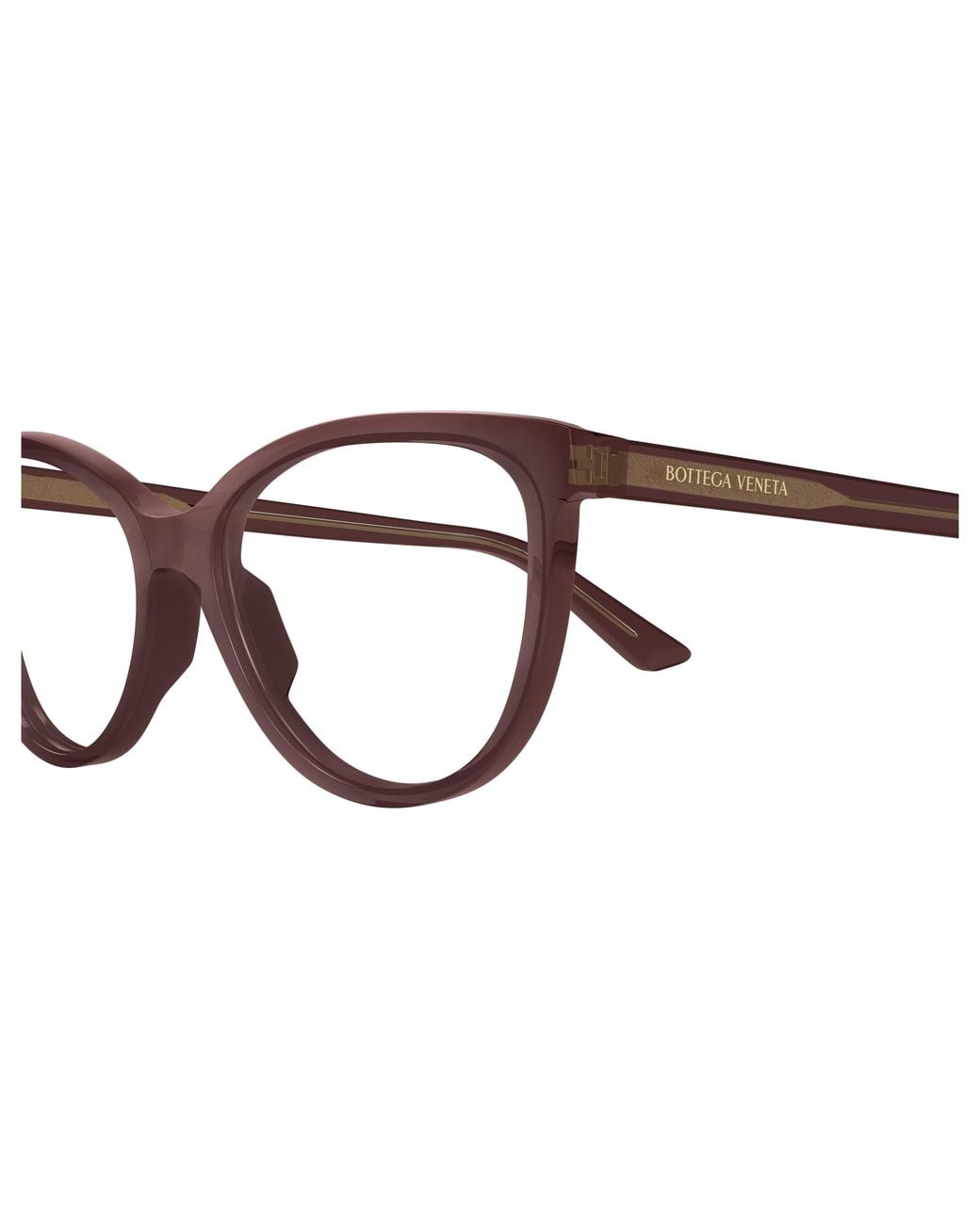 Bottega Veneta Black Bv1313O 010 Optical Frames Acetate Transparent Cat Eye