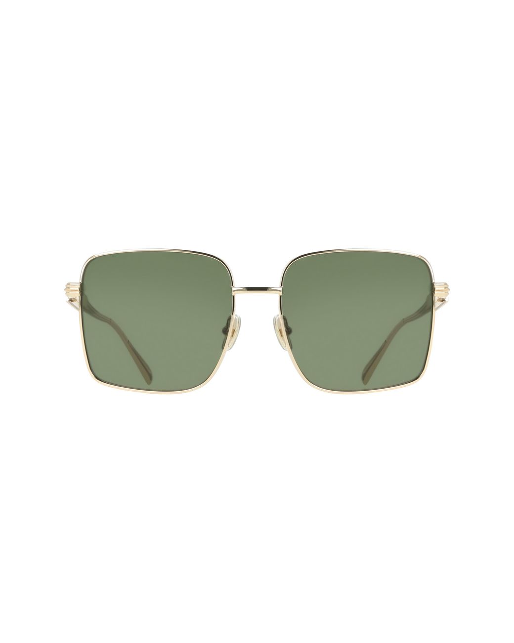 Ferragamo Black Sf330S 752 Sunglasses Metal Squared Normal