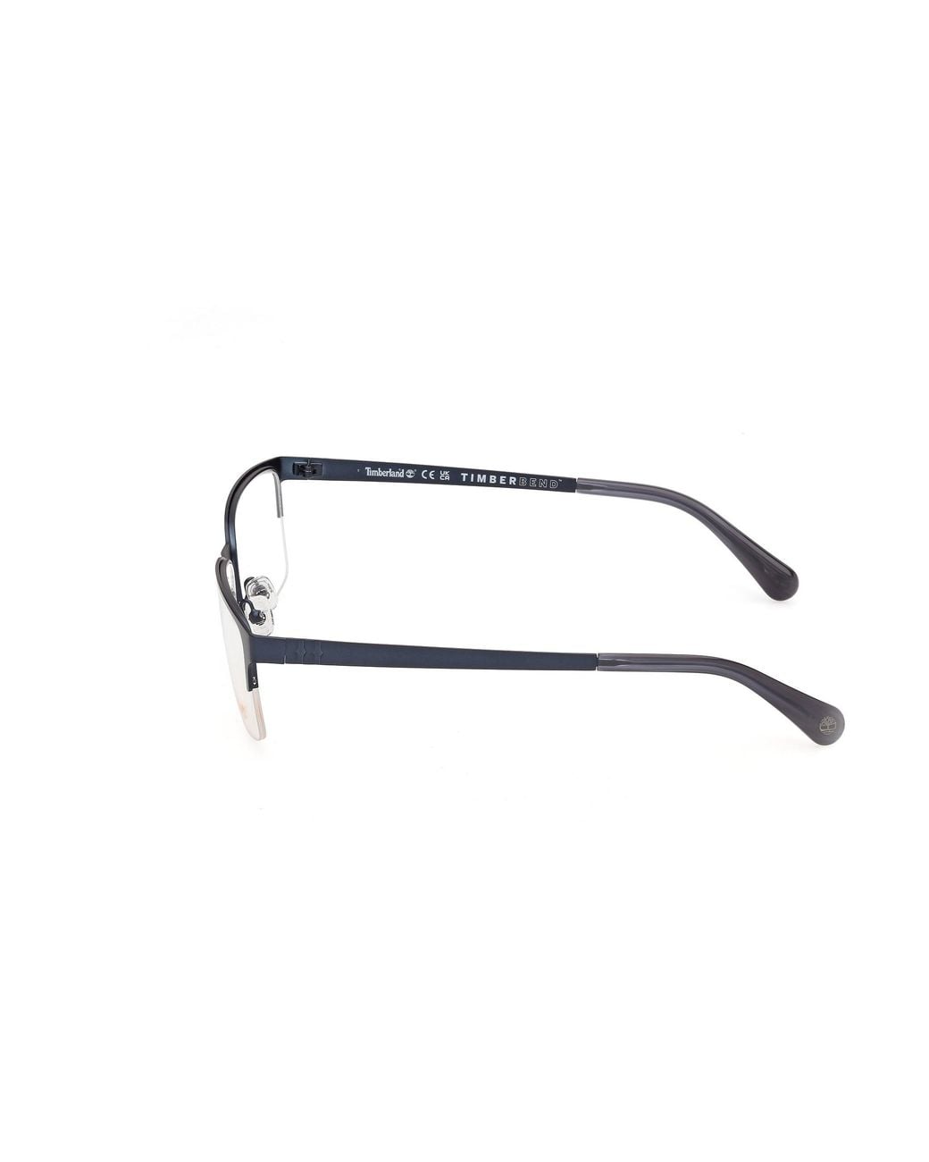Timberland Black Tb50037 91 Optical Frames Metal Squared Normal for men