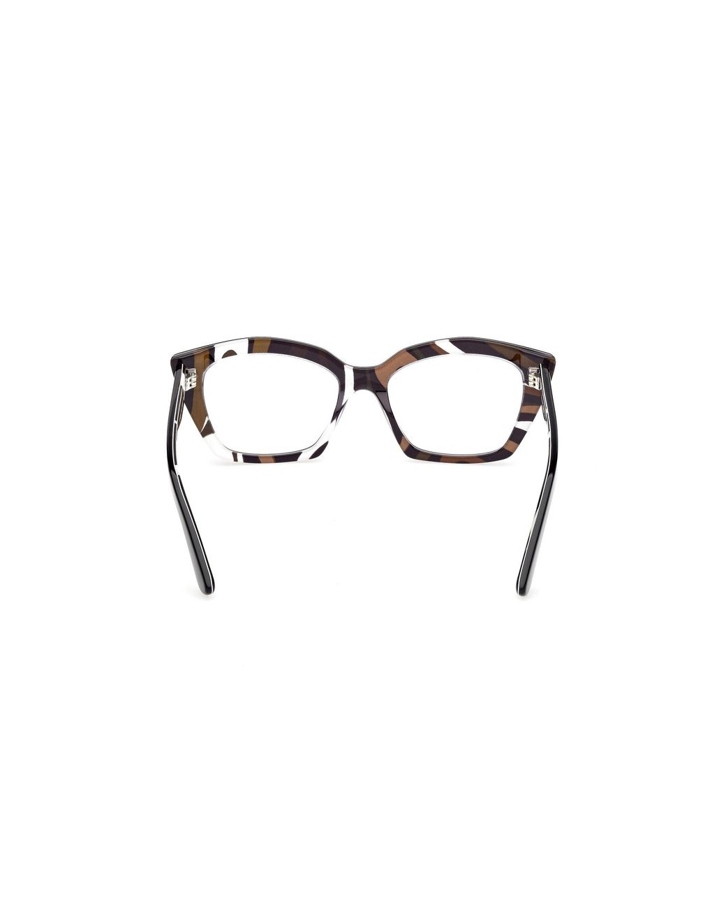 Emilio Pucci Black Ep5274 5 Optical Frames Acetate Squared Normal