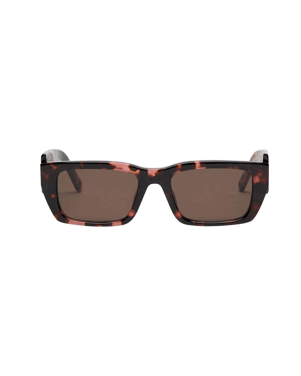 Palm Angels Black Peri006 Palm 3064 Dark Sunglasses Acetate Squared Normal