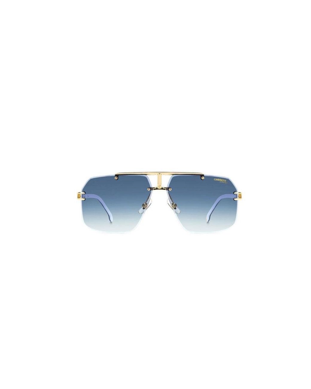 Carrera Black 1054/S J5G/08 Sunglasses Metal Squared Shaded for men