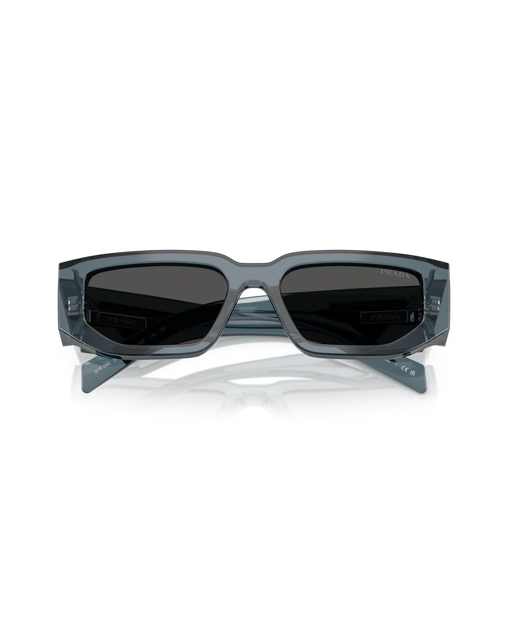 Prada Black Pr 09Zs 17T08Z Sunglasses Acetate Squared Normal for men
