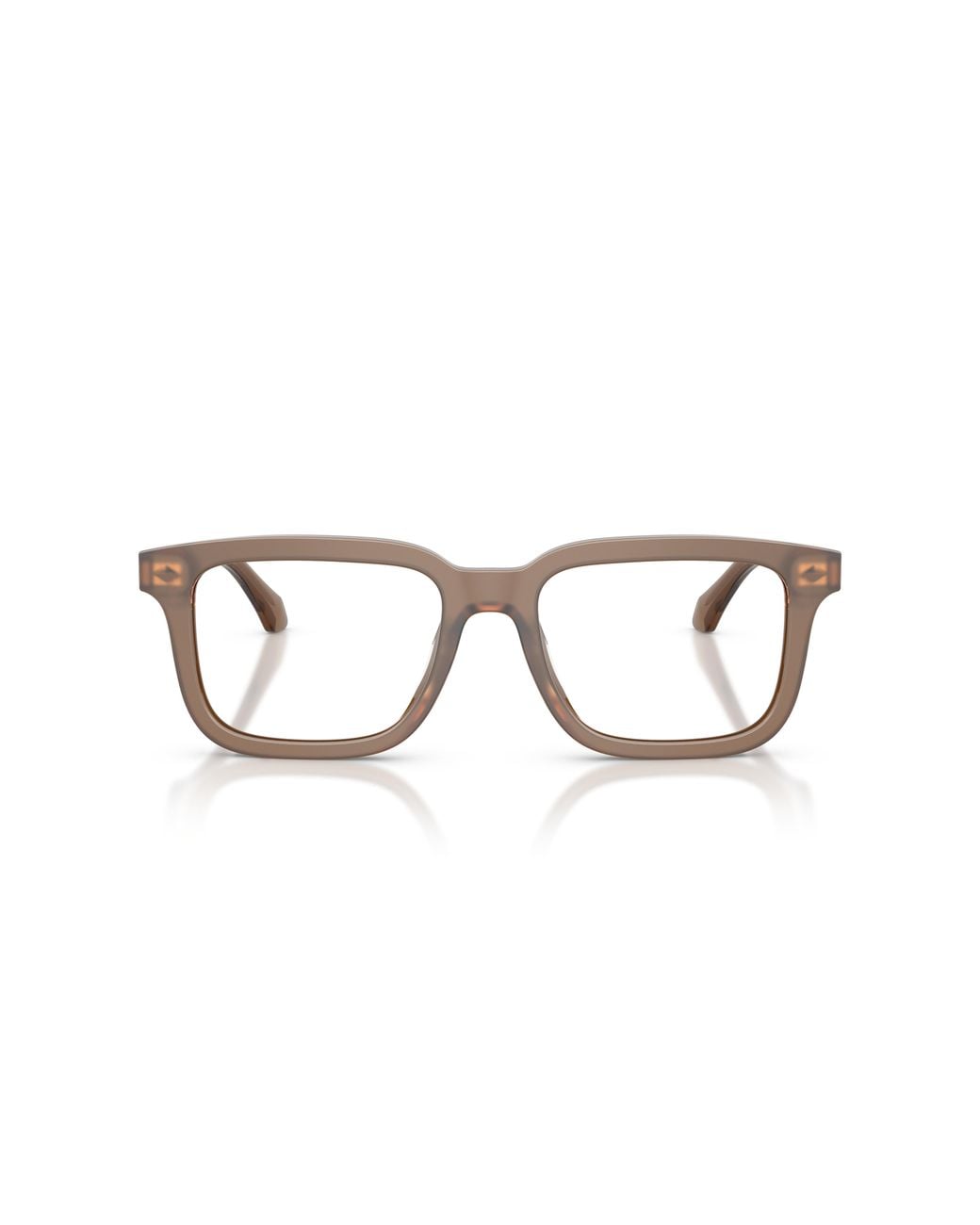 Giorgio Armani Black Ar7293U 6475 Optical Frames Acetate Transparent Squared Normal for men