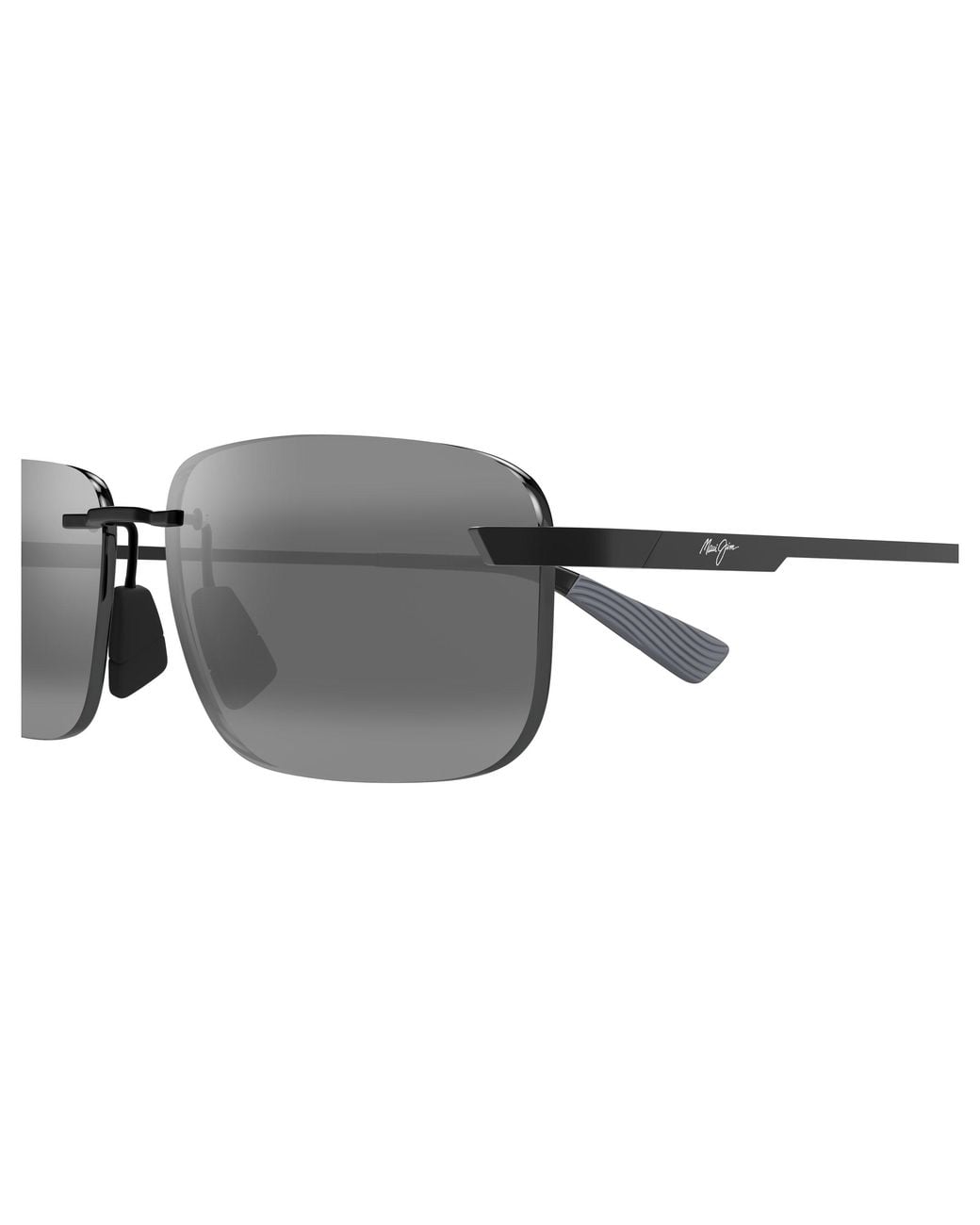 Maui Jim Black Mj0624S 004 Occhiali Da Sole Titanio Grigio Squadrata