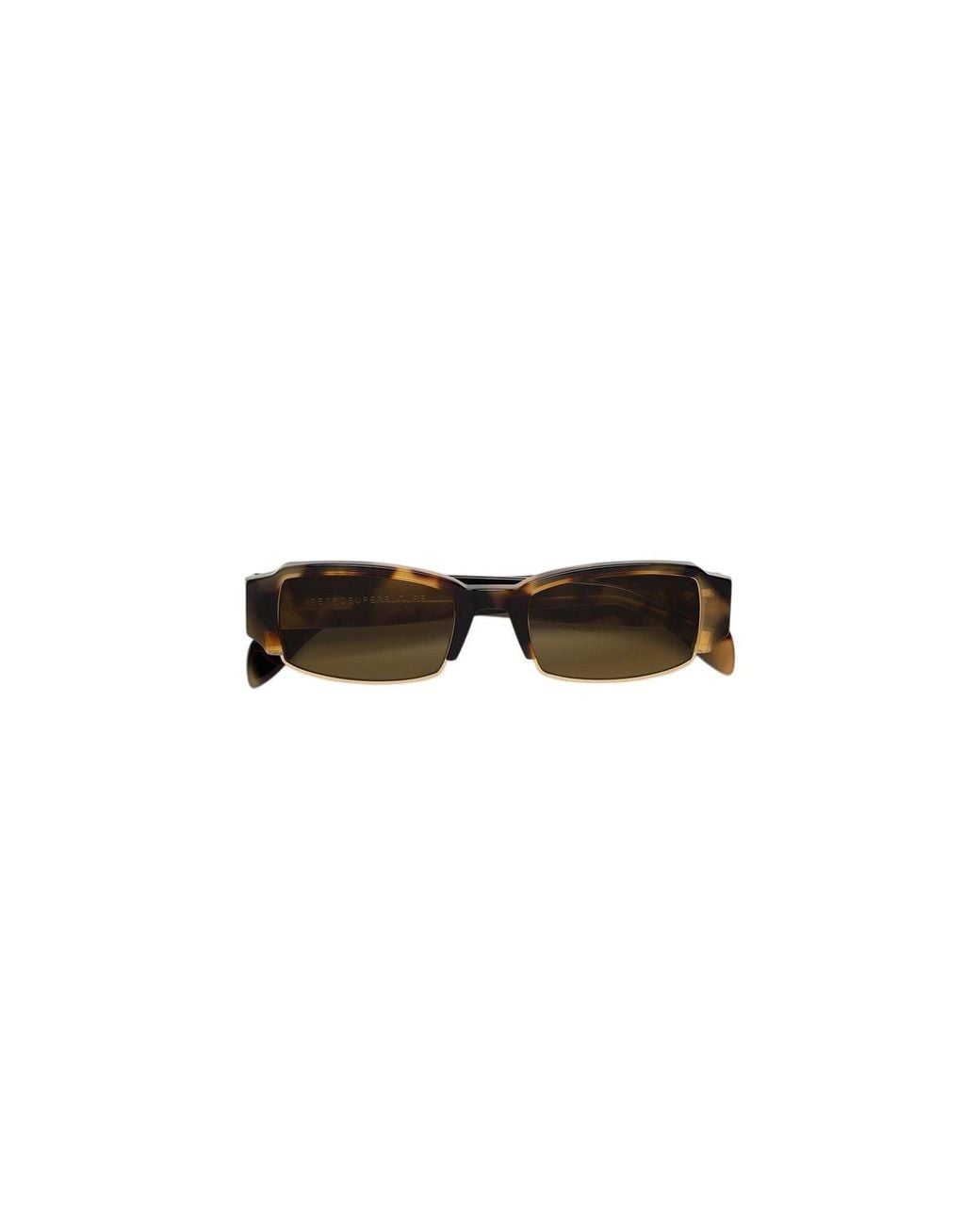 Retrosuperfuture Black Jwt Vedas Maculata Sunglasses Acetate Squared Normal