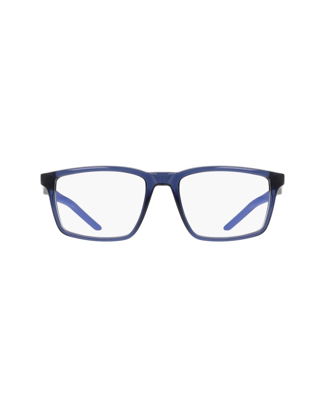 Nike Black 7295 410 Optical Frames Bio-Injected Squared Normal for men