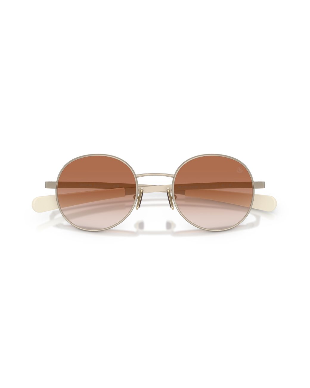 Moncler Black Me4016 Centro 100313 Sunglasses Metal Round Normal Nuanced