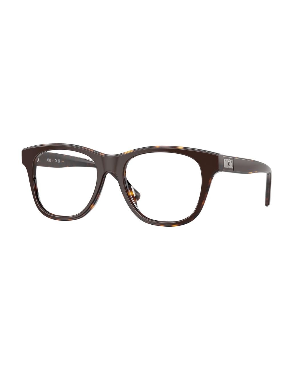 DIESEL Black Dl4026U 2069 Optical Frames Acetate Transparent Squared Normal