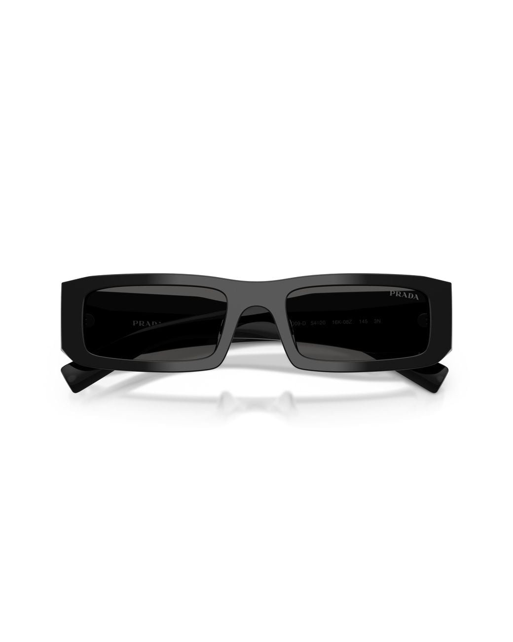 Prada Black Pr D09Sd 16K08Z Sunglasses Acetate Squared Normal for men