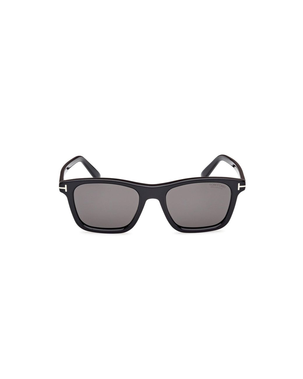 Tom Ford Black Ft1179 Barron 01D Sunglasses Acetate Smoke Squared Polarized for men