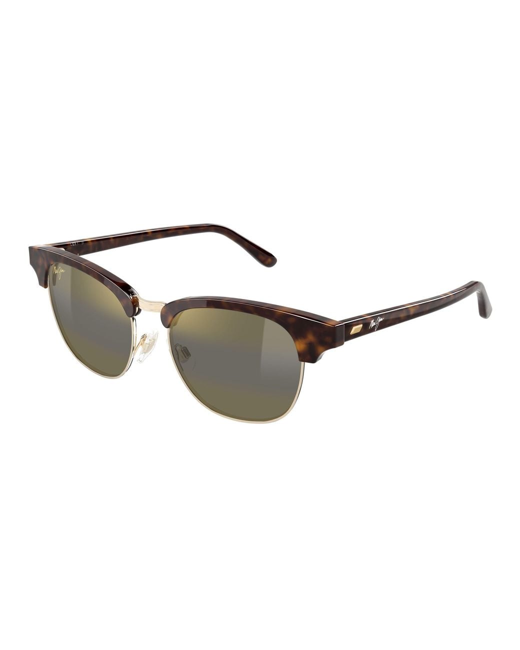 Maui Jim Black Mj0695S 002 Occhiali Da Sole Acetato Bronzo Squadrata