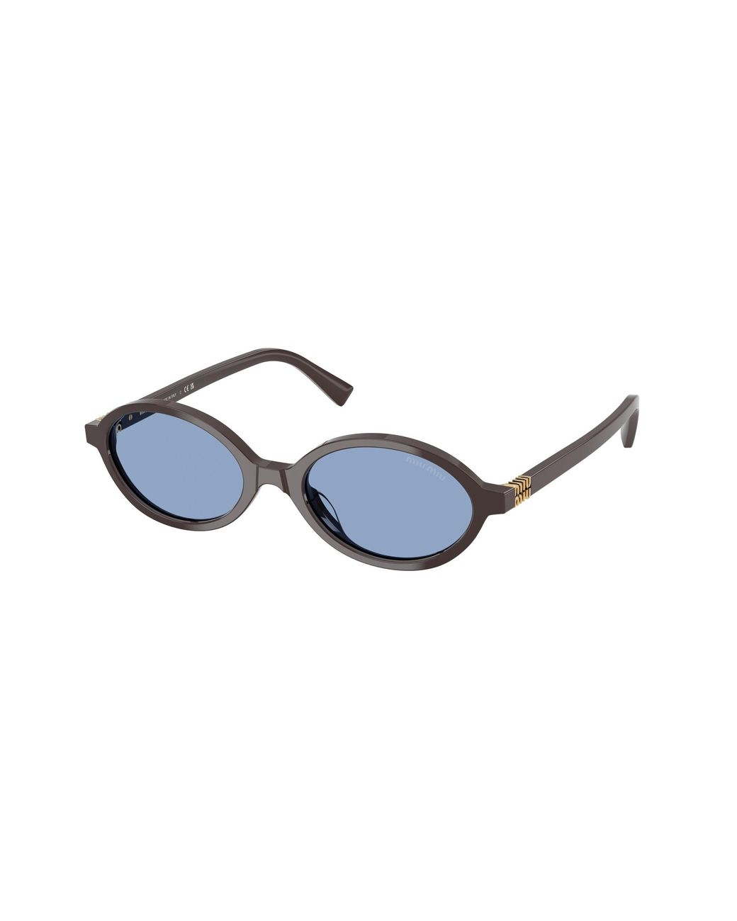 Miu Miu Black Mu 04Zs 22C60O Sunglasses Acetate Round Normal