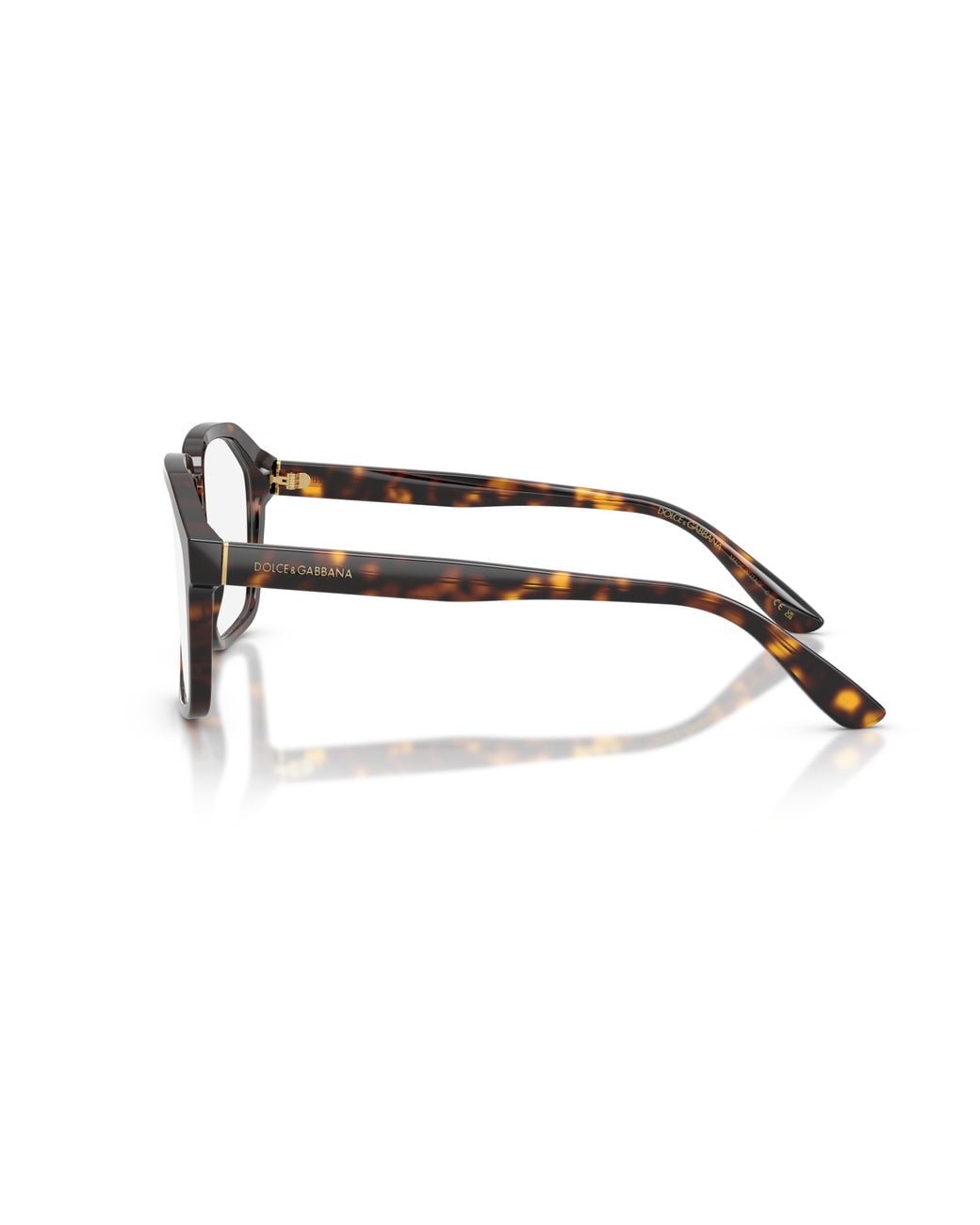 Dolce & Gabbana Black Dg4568 502/Sb Optical Frames Acetate Transparent Pilot Normal for men