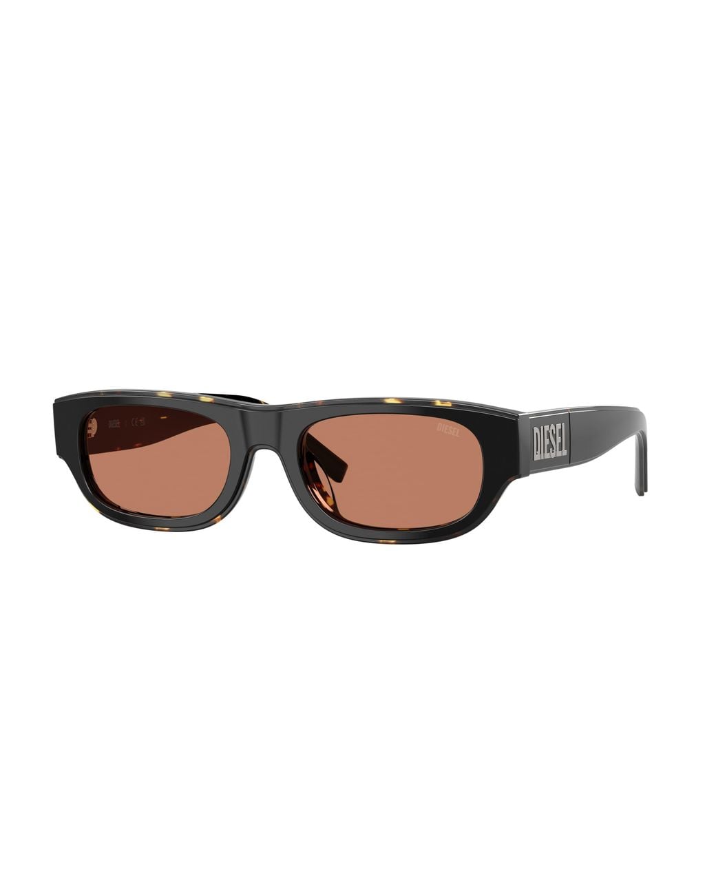 DIESEL Black Dl2022U 207173 Sunglasses Acetate Squared Normal