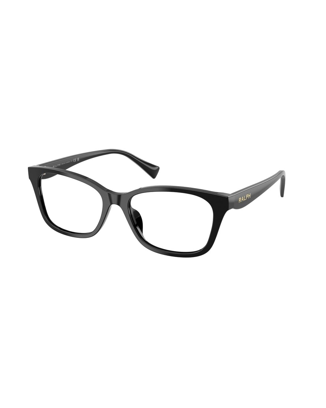 Ralph Lauren Black Ra7202U 5001 Optical Frames Acetate Transparent Geometric Normal