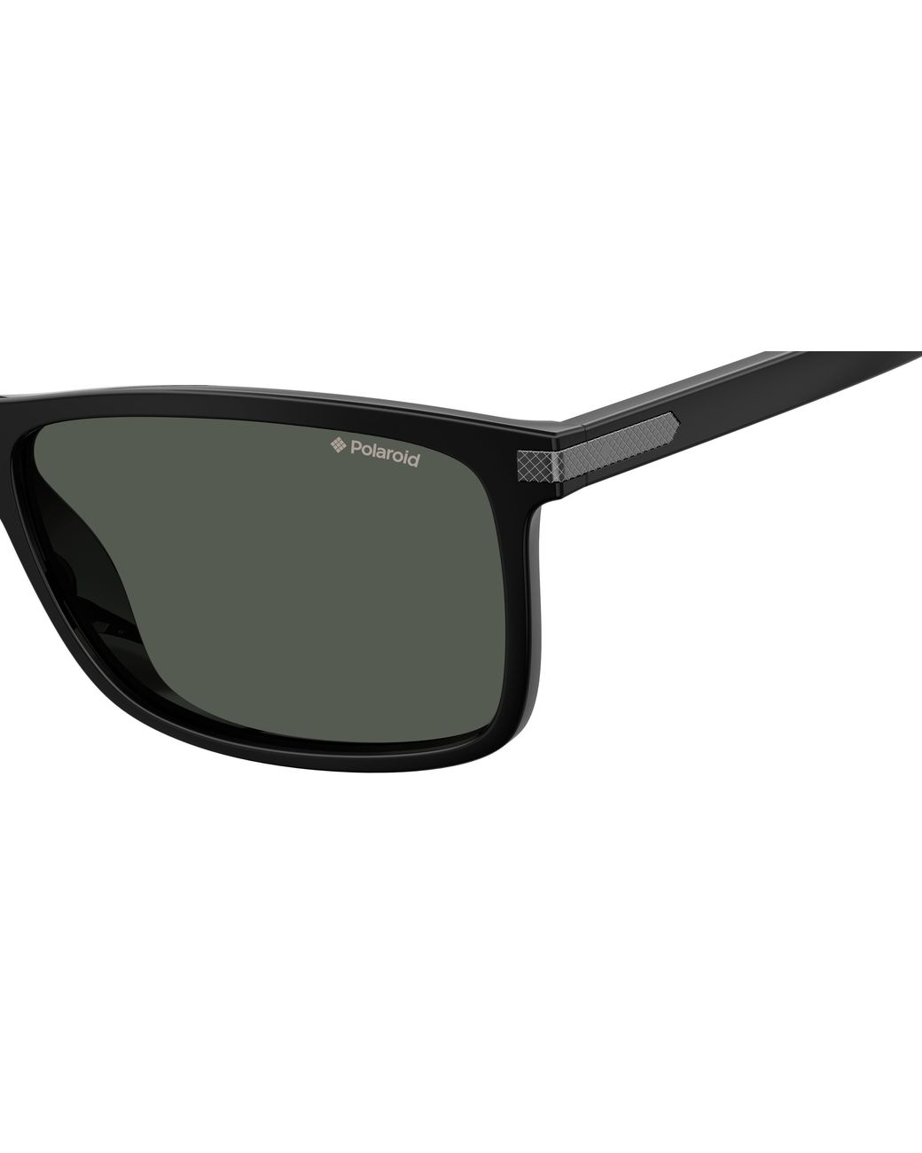 Polaroid Black Pld 2075/S/X 807/M9 Sunglasses Plastic Squared for men