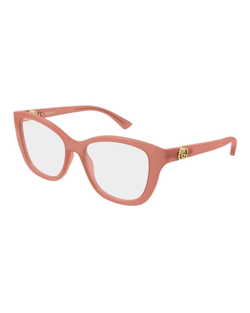 Gucci Black Gg2195O 003 Optical Frames Injected Transparent Cat Eye