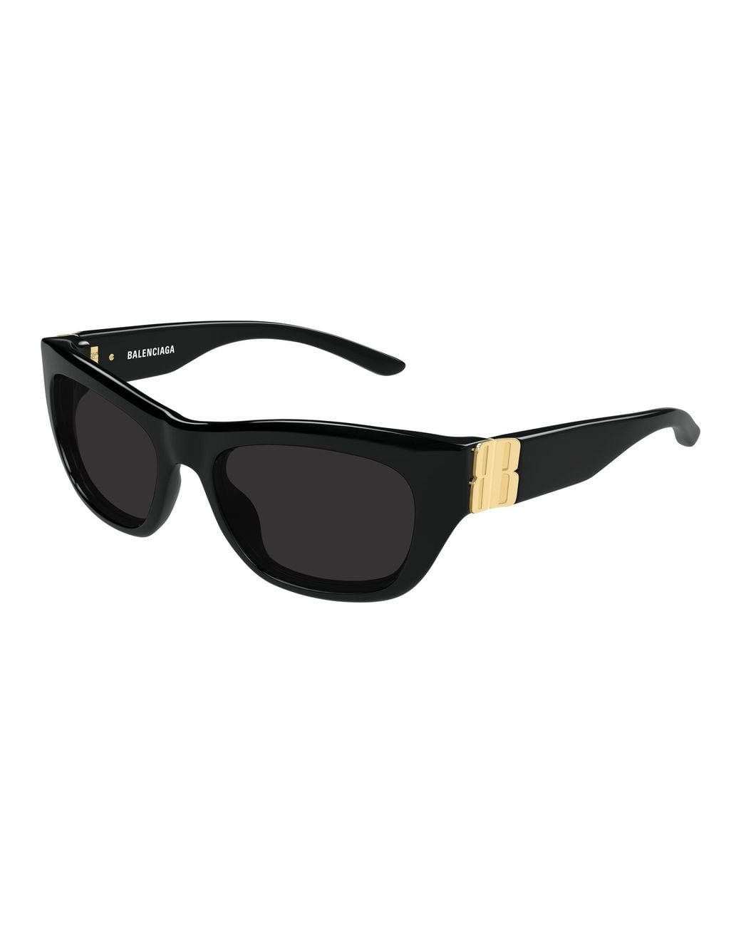 Balenciaga Black Bb0506S 001 Sunglasses Acetate Cat Eye
