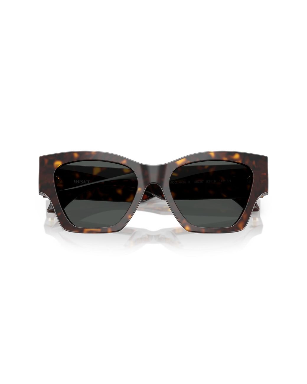 Versace Black Ve4492U 108/87 Sunglasses Acetate Squared Normal