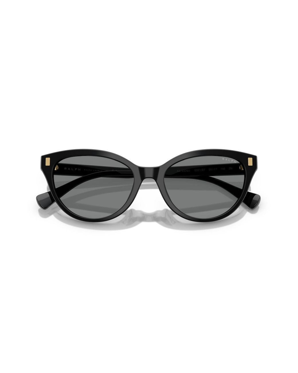 Ralph Lauren Black Ra5326U 500187 Sunglasses Acetate Cat Eye Normal
